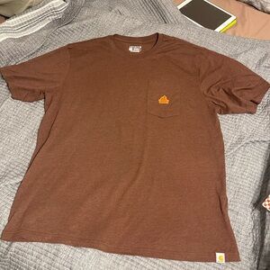 Carhartt Men's Brown Short Sleeve Tee